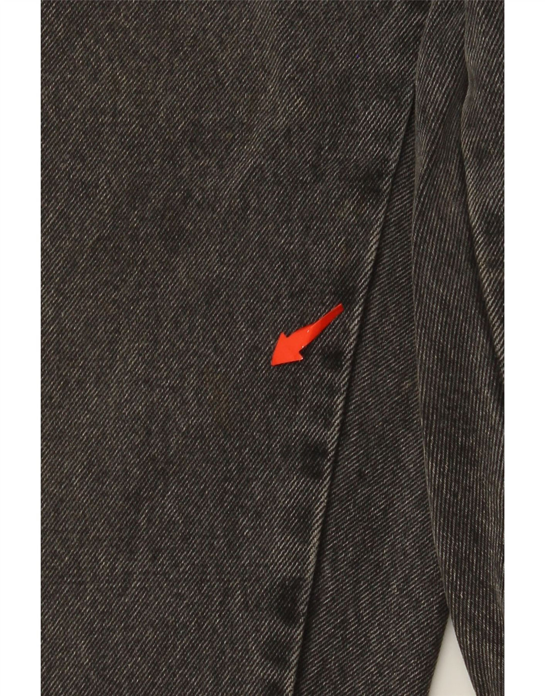 VINTAGE Γυναικείο Tapered Jeans W32 L30 Γκρι