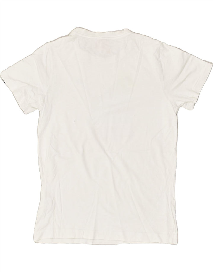 PUMA Boys Graphic T-Shirt Top 11-12 Years White Cotton | Vintage Puma | Thrift | Second-Hand Puma | Used Clothing | Messina Hembry 