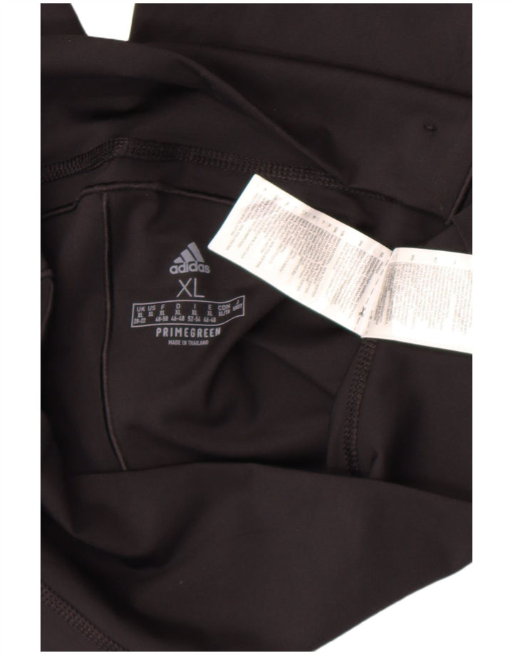 Γυναικείο κολάν Adidas UK 20/22 XL Μαύρο πολυεστέρα