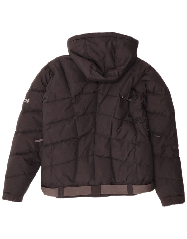 Helly Hansen Ανδρικό μπουφάν με κουκούλα UK 38 Medium Black Nylon