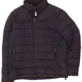 Zara Ανδρικό μπουφάν UK 40 Large Navy Blue Polyester