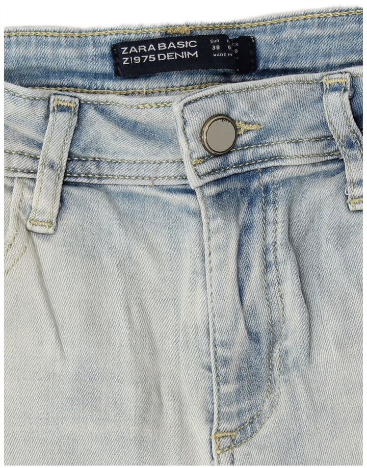 Zara Γυναικείο τζιν σορτς EU 38 Small W28 Blue
