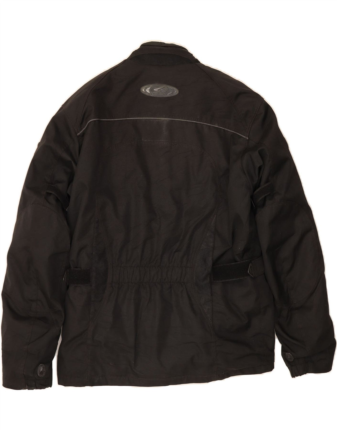 SPYKE Mens Racer Jacket UK 40 Large Black Polyamide Vintage Spyke and Second-Hand Spyke from Messina Hembry 
