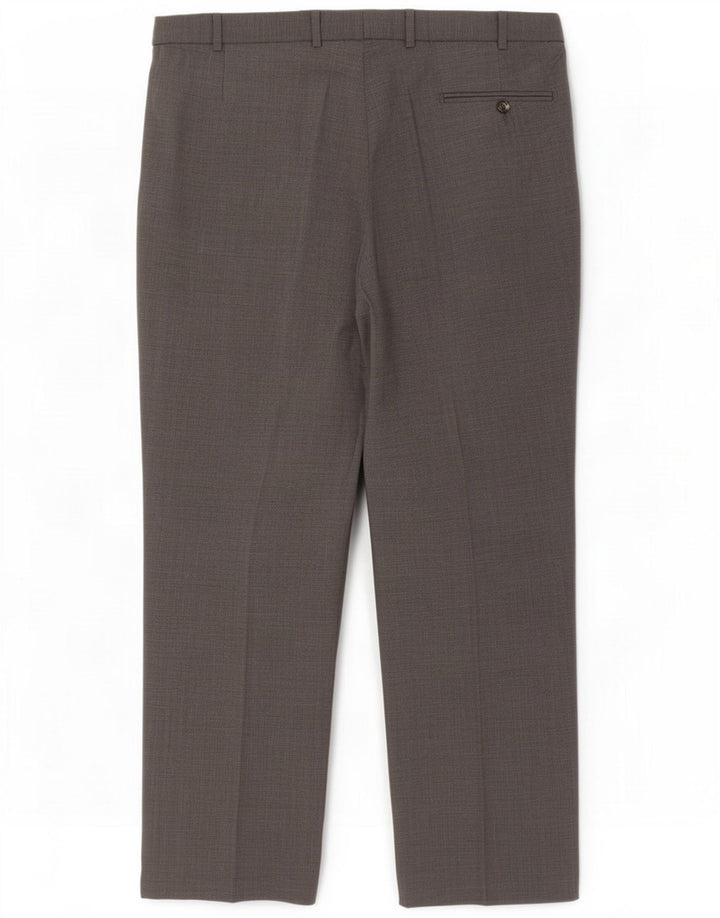 Marks & Spencer Ανδρικό ίσιο παντελόνι W38 L29 Grey Polyester