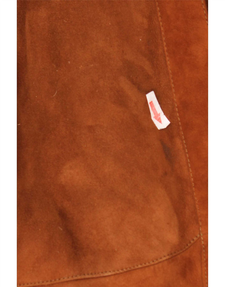 Vintage Γυναικείο Παλτό Shearling Loose Fit IT 44 Μεσαίο Καφέ