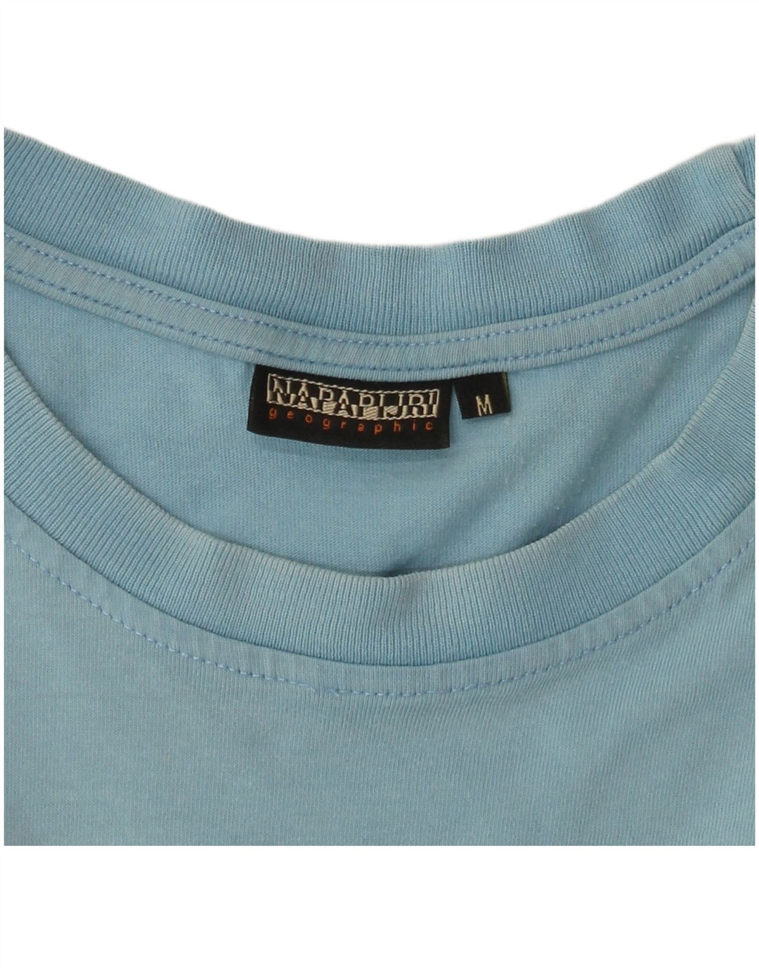 NAPAPIJRI Ανδρικό T-Shirt Geographic Graphic Top Medium Blue