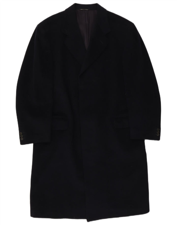 Canali Ανδρικό Πανωφόρι IT 54 2XL Navy Blue Wool Classic