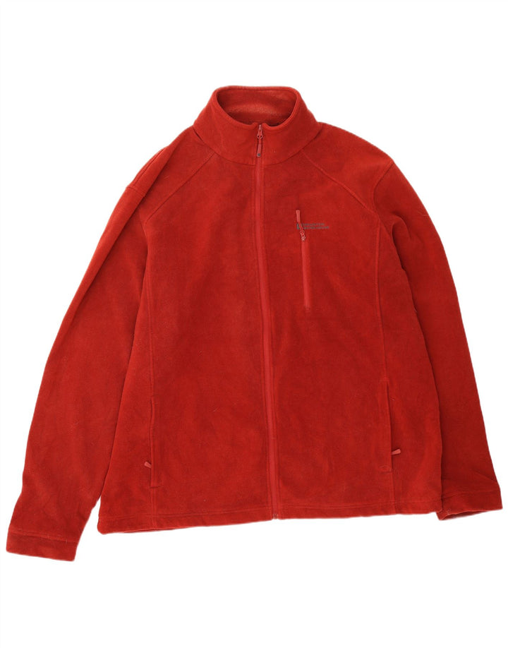 Mountain Warehouse Ανδρικό Fleece Jacket UK 46 3XL Red Polyester