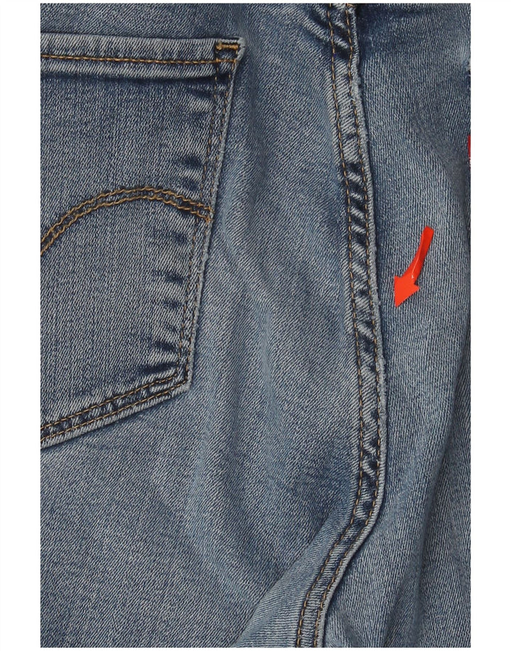 Levi's Womens 712 Slim Jeans W30 L32 Blue Lyocell