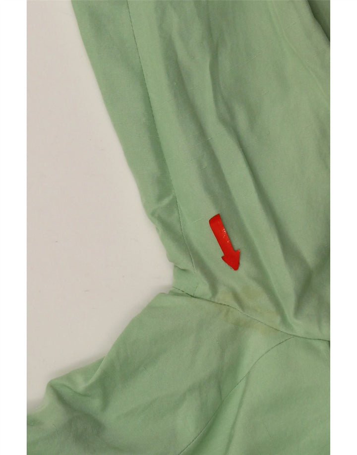 Max Mara Γυναικείο σακάκι 1 κουμπιού σακάκι UK 14 Μεσαίο πράσινο μεταξωτό