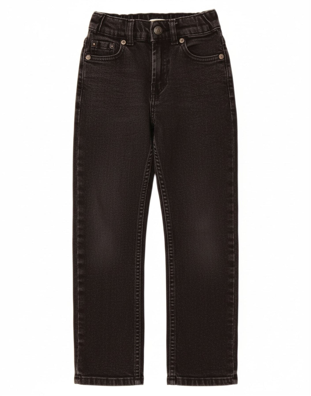 LEVI'S Boys 511 Slim Jeans 6-7 ετών W20 L22 Μαύρο βαμβακερό