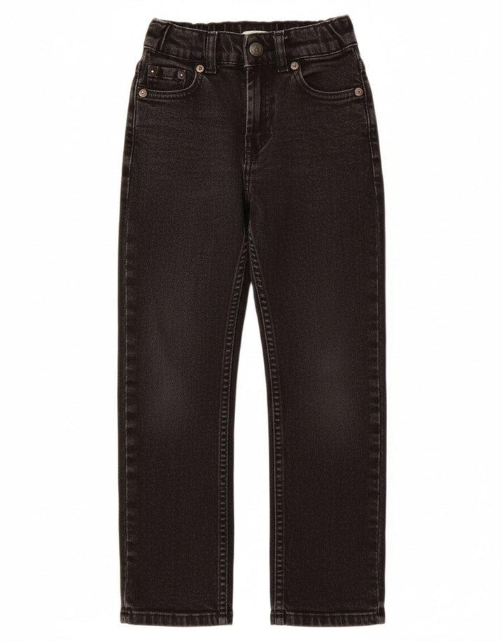 LEVI'S Boys 511 Slim Jeans 6-7 ετών W20 L22 Μαύρο βαμβακερό