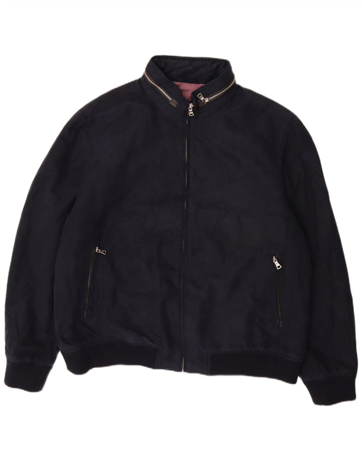 Vintage Ανδρικό μπουφάν UK 44 2XL Navy Blue
