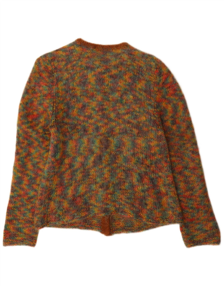 Vintage γυναικεία ζακέτα πουλόβερ UK 12 Medium πολύχρωμα Flecked