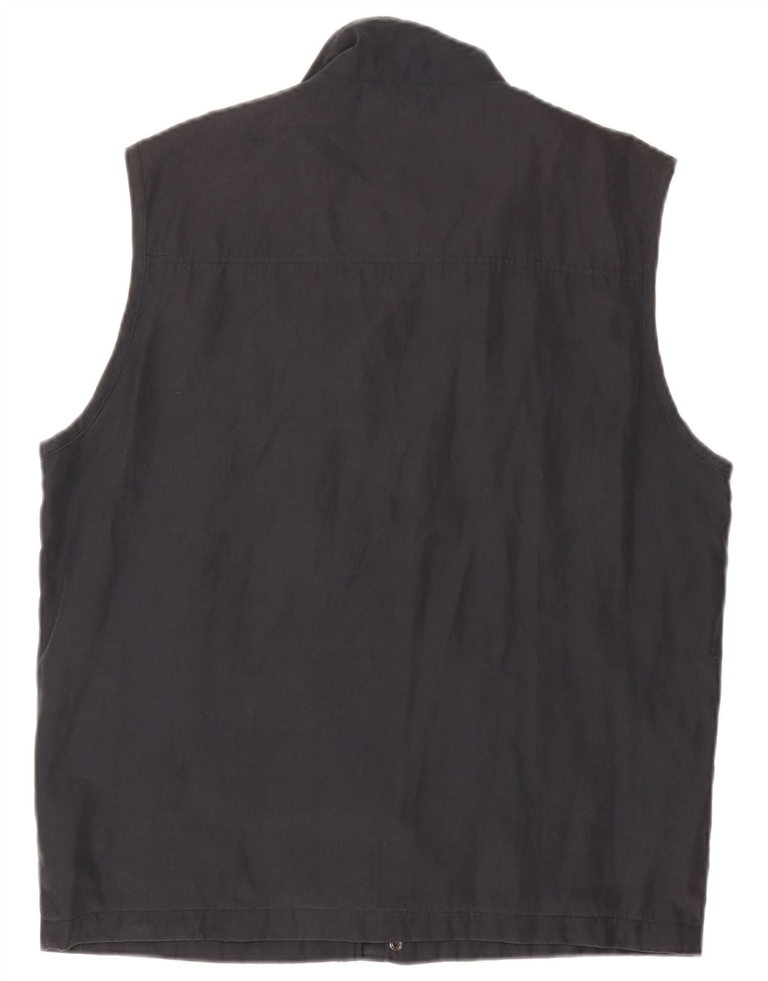 Wampum Mens Utility Gilet UK 42 XL Μαύρος Πολυεστέρας
