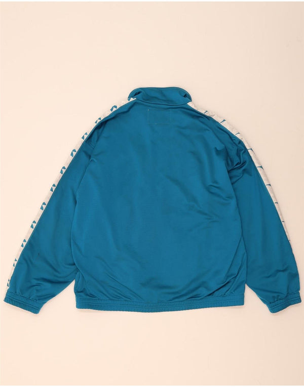 Diadora Ανδρική φόρμα γραφικής φόρμας Top Jacket UK 42 Large Blue Colourblock