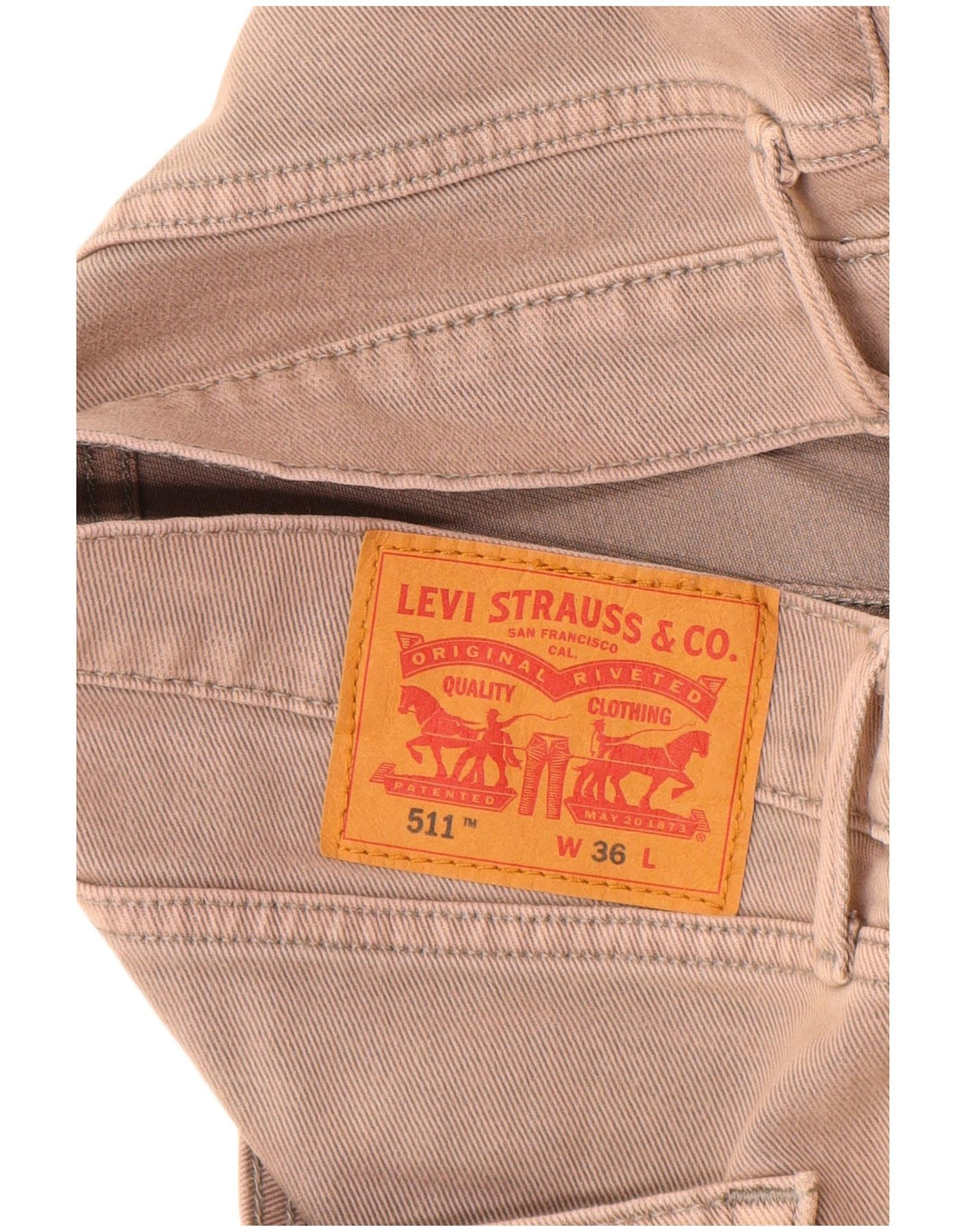 Ανδρικό τζιν σορτς LEVI'S 511 W36 Large Grey