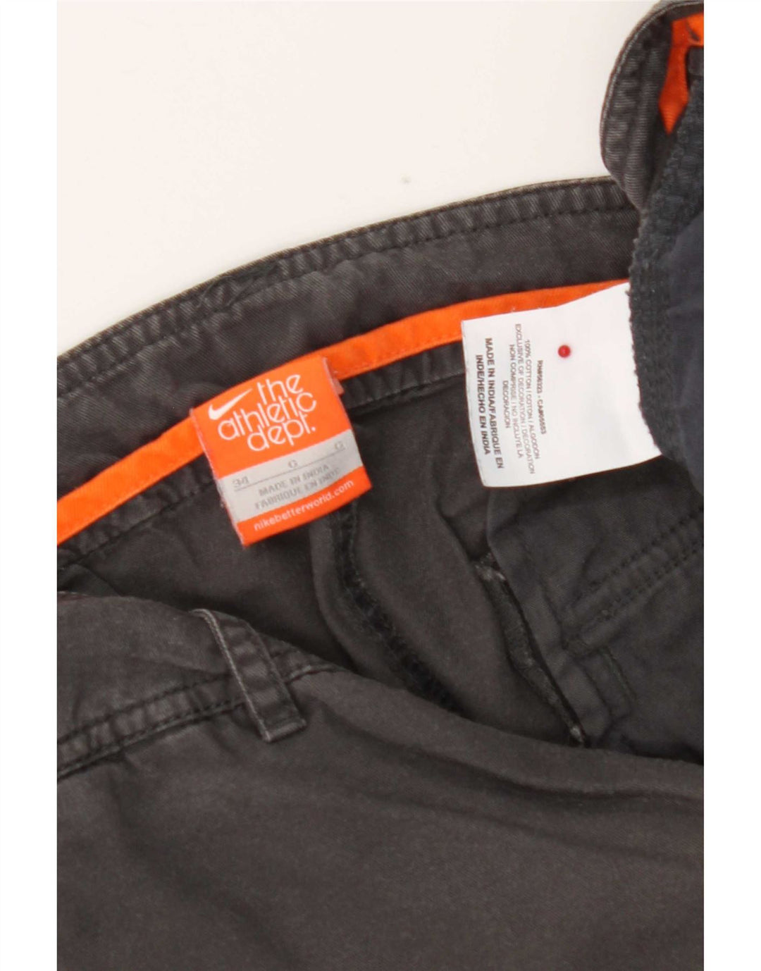 Ανδρικό σορτς Nike Cargo W34 μεγάλο γκρι βαμβακερό