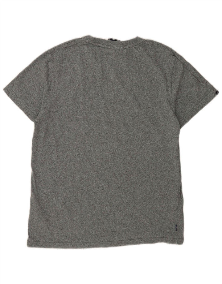 Ανδρικό T-Shirt Superdry Top Larg γκρι βαμβακερό