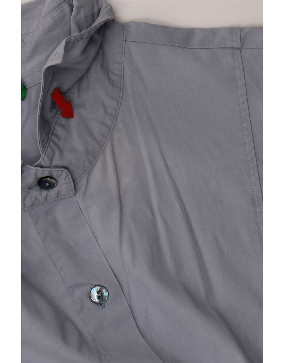 Γυναικείο κοντομάνικο μπλουζάκι Benetton UK 12 Medium Blue