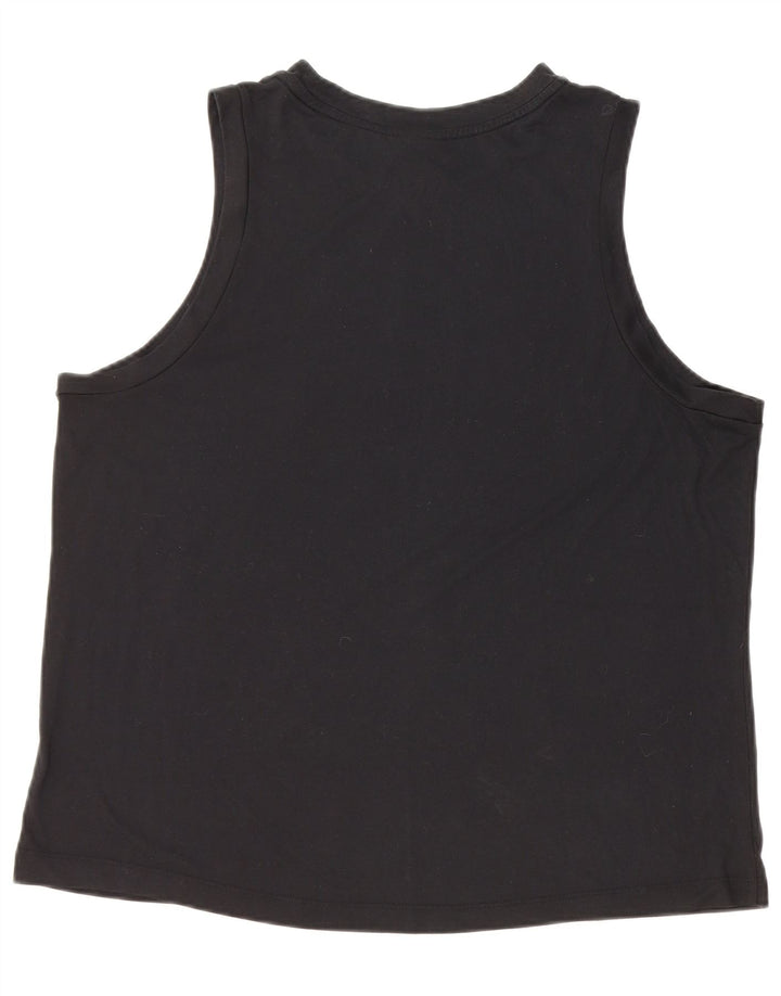 Γυναικείο γραφικό γιλέκο NIKE τοπ UK 16 Large Black
