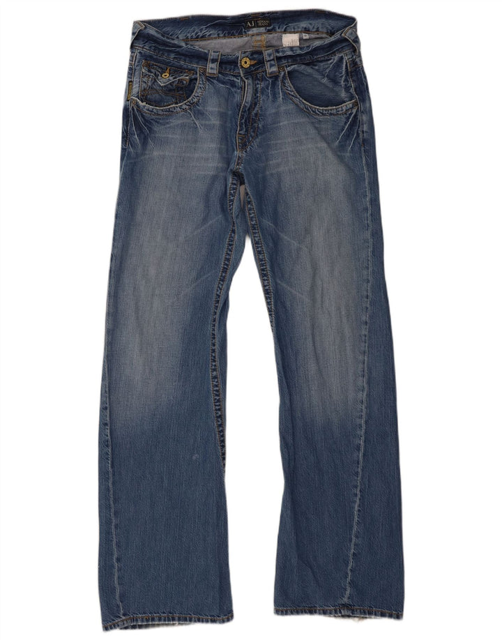 Armani Γυναικείο Bootcut Jeans W33 L33 Μπλε βαμβακερό