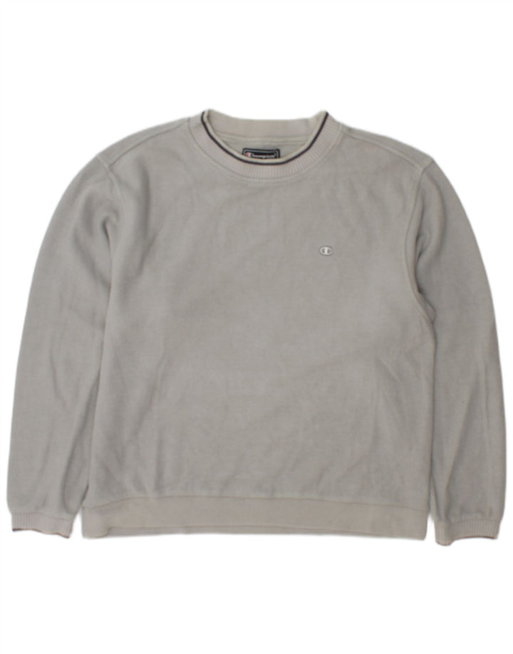 Ανδρική φούτερ Champion Jumper Μεσαίο γκρι βαμβακερό