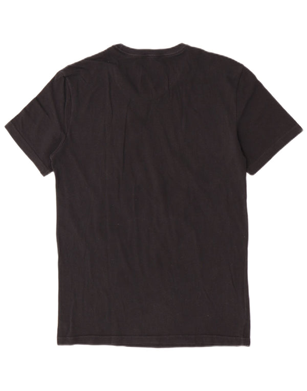 Ανδρικό T-Shirt Nike Dri Fit, μεσαίο μαύρο βαμβακερό