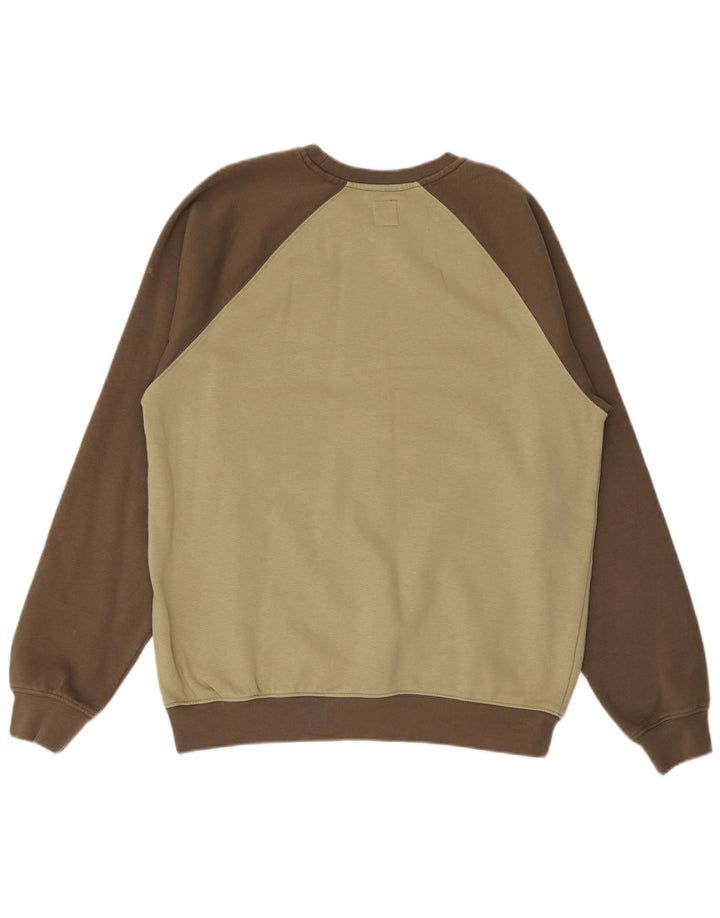 Ανδρικό φούτερ VANS Jumper Medium Khaki Colourblock Βαμβακερό