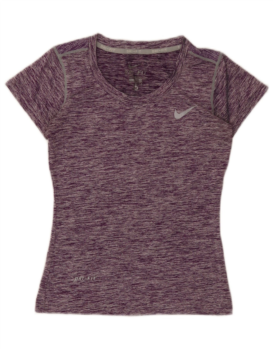Γυναικείο μπλουζάκι Nike Dri Fit Top 12 μεσαίου πορφυρού πολυεστέρας
