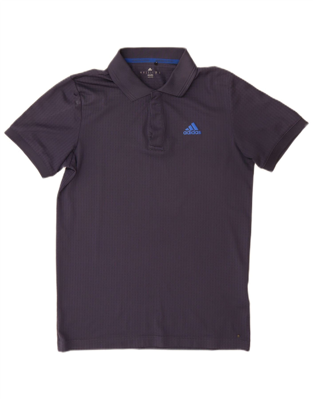 Ανδρικό πουκάμισο Adidas Climalite Polo Small Navy Blue Polyester