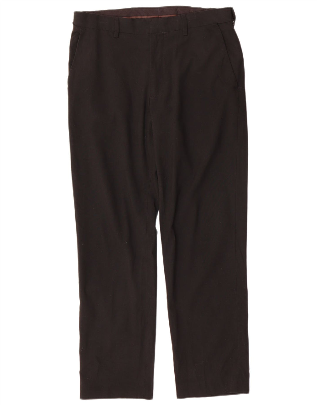 Marks & Spencer Ανδρικό ίσιο παντελόνι Chino με κανονική εφαρμογή W32 L29 Μαύρο