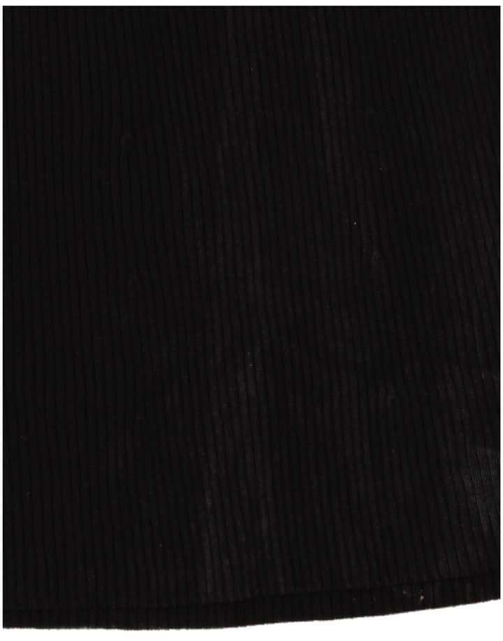 ZARA Γυναικείο Jumper Φόρεμα UK 6 Small Black Viscose