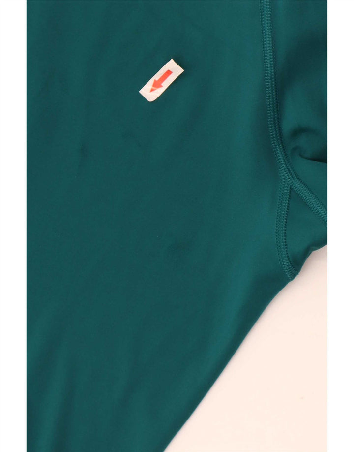 Γυναικεία γραφικά κολάν Reebok UK 8/10 Small Green Colourblock Polyester