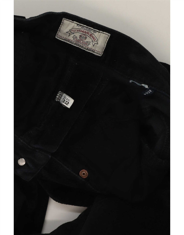 Armani Γυναικείο Slim Casual Παντελόνι W32 L29 Μαύρο