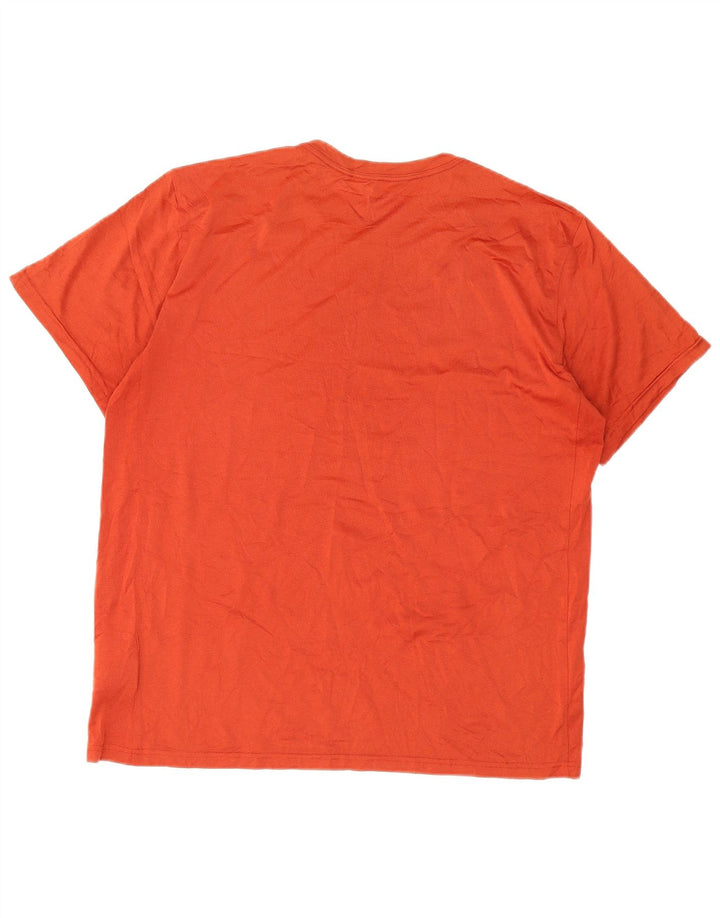 Ανδρικό T-Shirt NIKE Dri Fit Top XL Πορτοκαλί πολυεστέρας