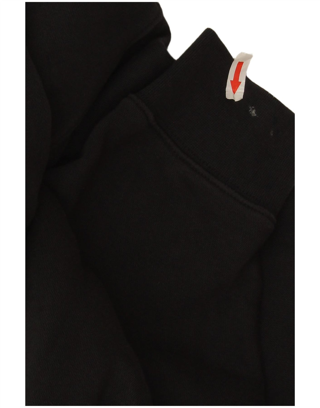 Γυναικείο φούτερ Nike Crop Oversized Jumper UK 14 Μεσαίο μαύρο βαμβακερό