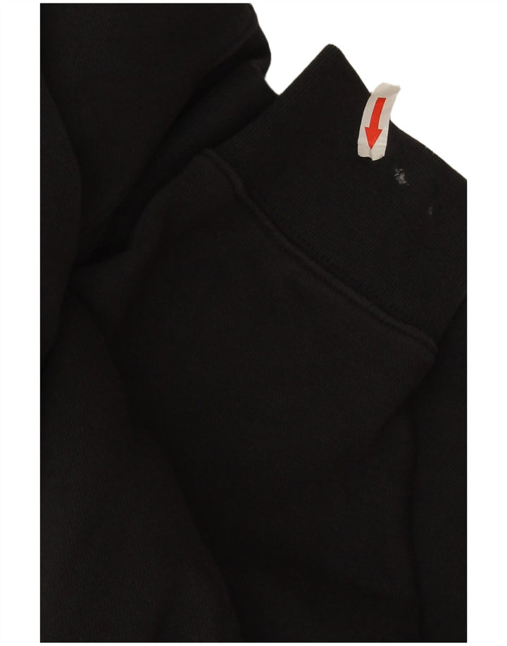 Γυναικείο φούτερ Nike Crop Oversized Jumper UK 14 Μεσαίο μαύρο βαμβακερό