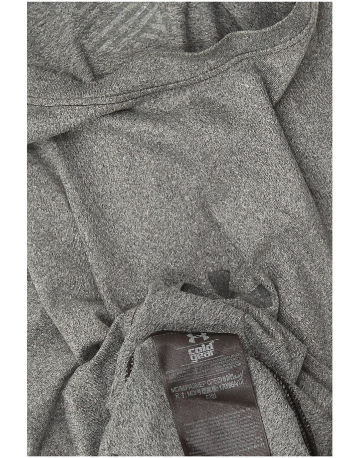 Ανδρικό Under Armour Cold Gear Top Μακρύ μανίκι Μεσαίο Γκρι Πολυεστέρας