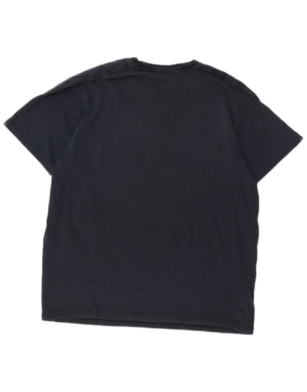 Γραφικό T-Shirt Ανδρικό VANS Classic Fit Top Large Navy Blue από βαμβάκι
