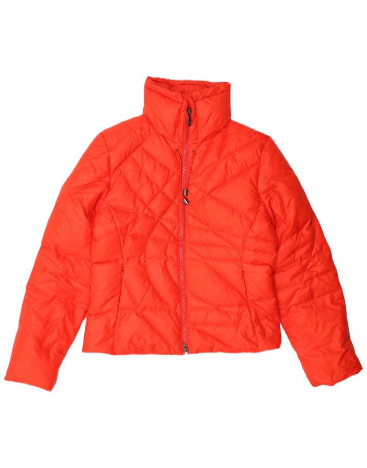 GUESS BY MARCIANO Womens Padded Jacket IT 44 Medium Orange Polyamide