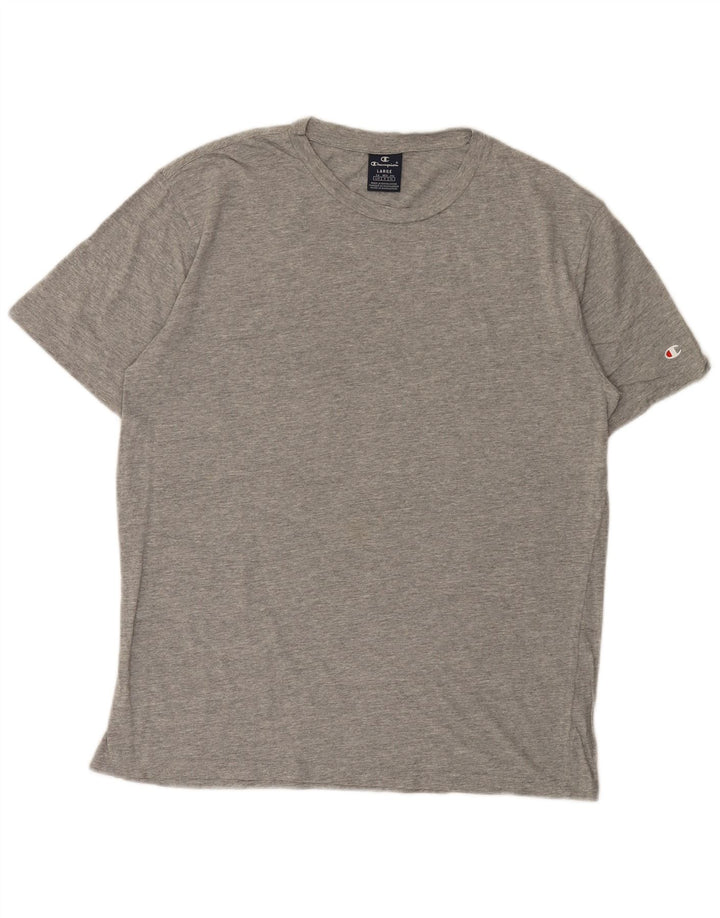 Ανδρικό T-Shirt Champion Top Large Grey Flecked