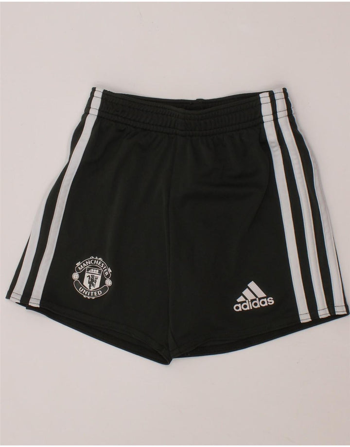 Αθλητικό σορτς ADIDAS Boys Manchester United 3-4 ετών μαύρο πολυεστέρα