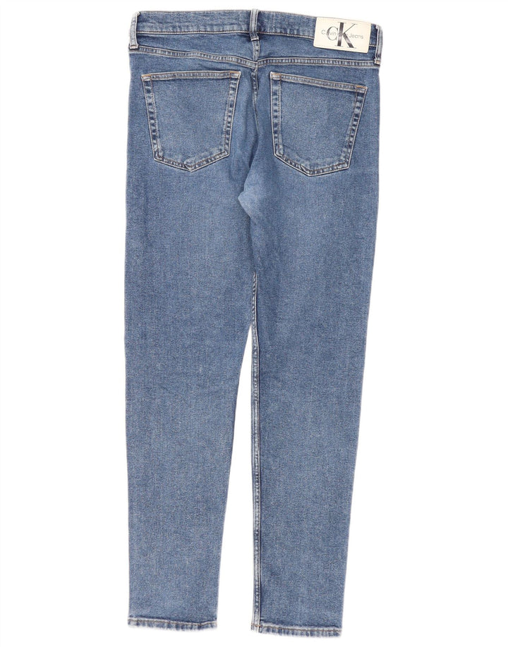Calvin Klein Ανδρικό Slim Jeans W33 L32 Blue Cotton