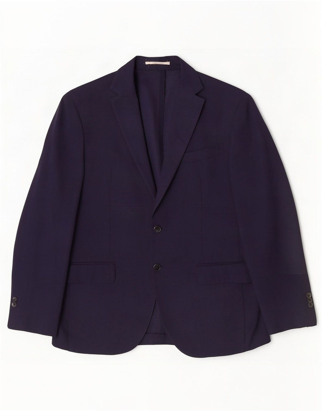 Boggi Ανδρικό σακάκι σακάκι με 2 κουμπιά IT 52 XL Navy Blue Virgin Wool