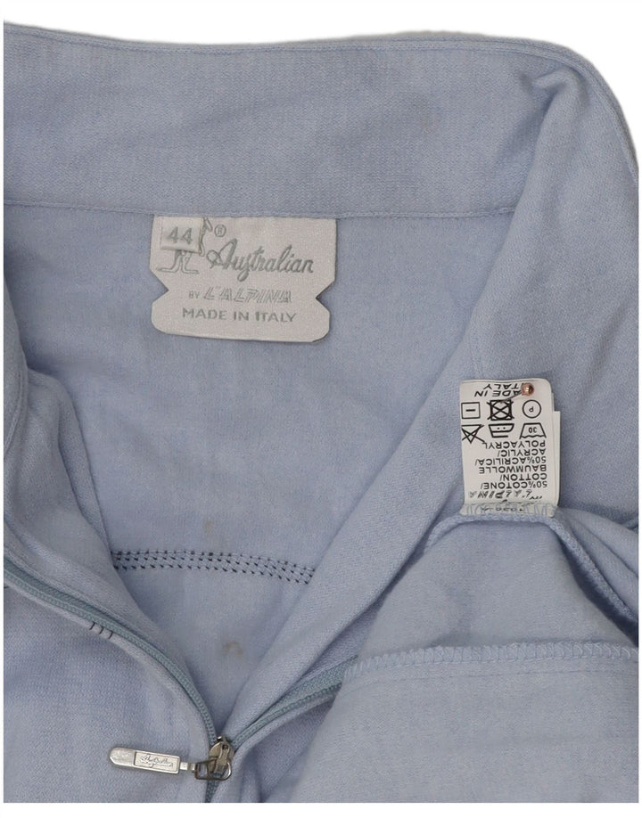 Γυναικεία αθλητική φόρμα AUSTRALIAN L'ALPINA Top Jacket IT 44 Μεσαίο μπλε ριγέ