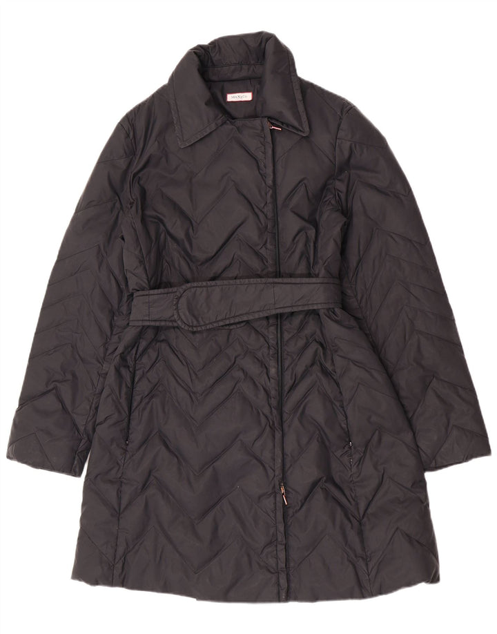 Max & Co. Γυναικείο παλτό UK 12 Medium Black Polyamide
