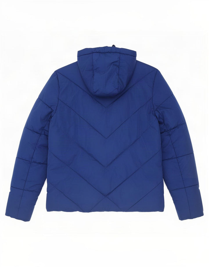 Superdry Ανδρικό μπουφάν με κουκούλα UK 38 Medium Blue Polyester