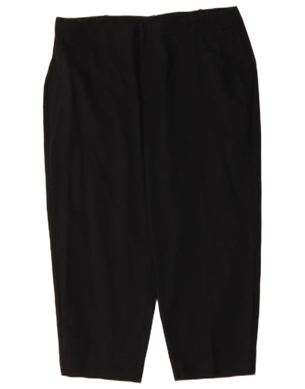 Mossimo Γυναικείο Stretch ψηλόμεσο παντελόνι Capri US 16 XL W32 L22 μαύρο