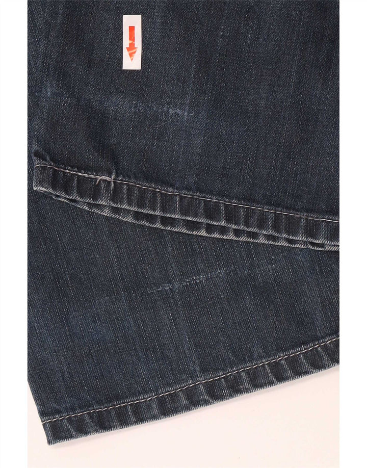 Levi's Mens 504 Straight Jeans W32 L27 Μπλε Βαμβακερό